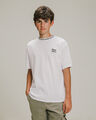 Playera Oversize Manga Corta,BLANCO